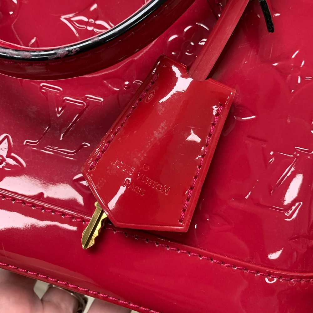 Louis Vuitton, Alma BB, Raspberry - Picture 4 of 11